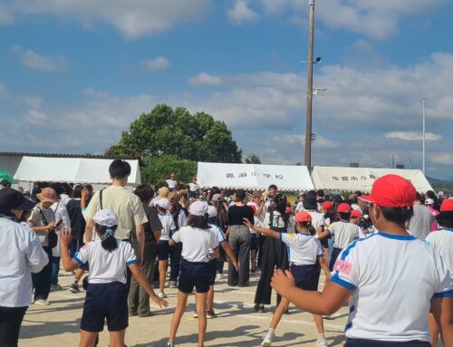 【報告】嘉瀬小学校 運動会への参加